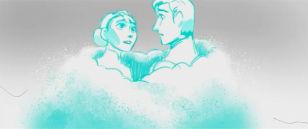 刪減片段講述父母當年將姐妹2人分開，全因為想待時機成熟，才將Elsa識魔法一事告訴Anna。