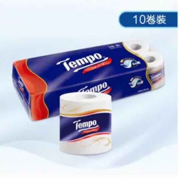 得寶Tempo3層純白衛生紙3層衛生紙-純白