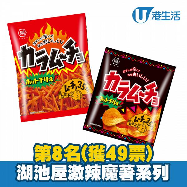日本網民票選人氣Top10最好食的薯片排名 零食掃貨清單！大部分香港都買到