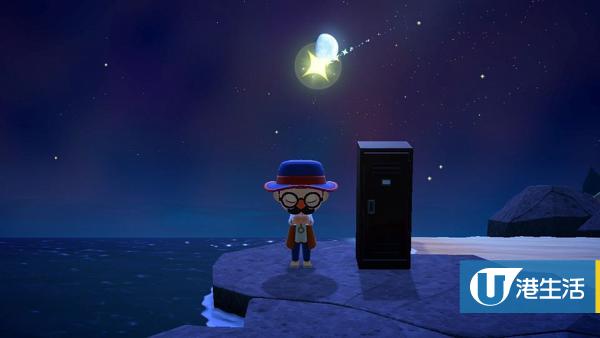 當晚流星雨將會在出現時間內不斷出現，當看到流星時，玩家可以隨時看向天空許願。