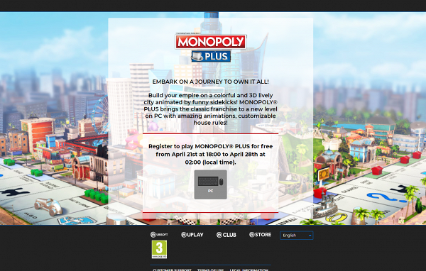 【PC遊戲】大富翁《地產大亨》PC版限時免費下載！與好友試玩Monopoly Plus