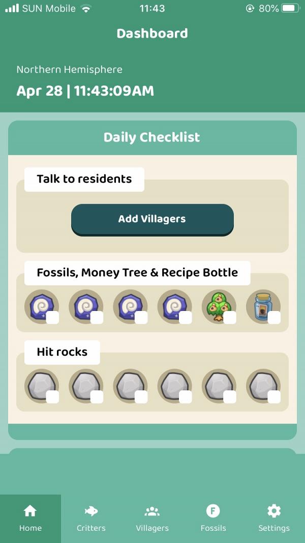 【動物之森/動物森友會】玩家自製App記錄每日待辦清單 提你和鄰居聊天/敲礦石