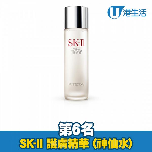 台灣網民票選50件最佳轉季必備護膚品 SK-II神仙水排第6名、開架品牌奪第1名