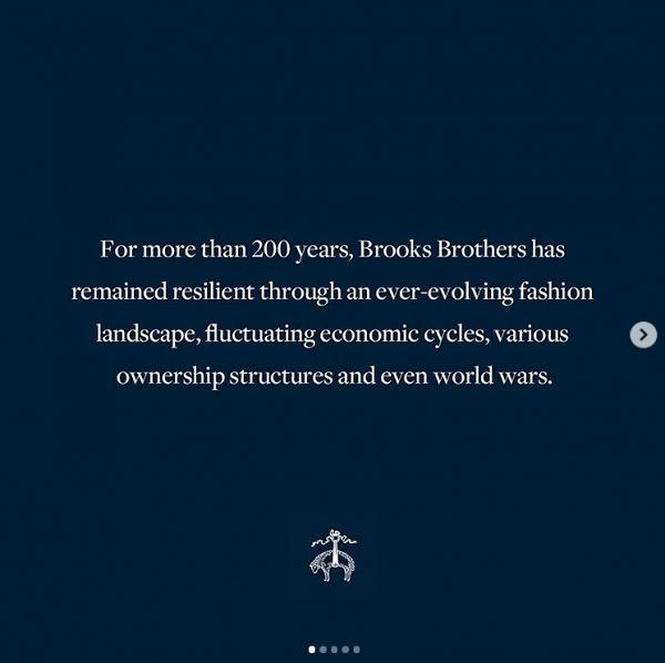 美國老字號品牌Brooks Brothers宣佈破產 擁200年歷史 被譽為美國總統御用品牌