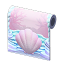 人魚壁紙：珍珠 x 2、海螺 x 2、沙錢 x 2、珊瑚 x 2、扇貝殼 x 2、寶螺殼 x 2