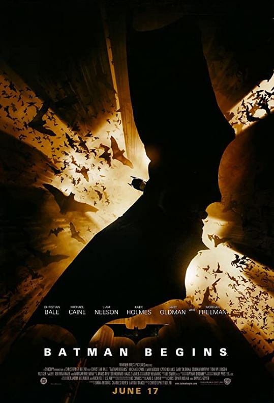 【TENET天能】基斯杜化路蘭歷年作品評分排行榜 蝙蝠俠三部曲均獲8分以上
