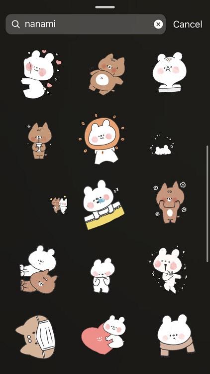 【Instagram】IG限時動態20款卡通GIF圖關鍵字 P助與兔兔/小新/海綿寶寶搞笑得意插畫