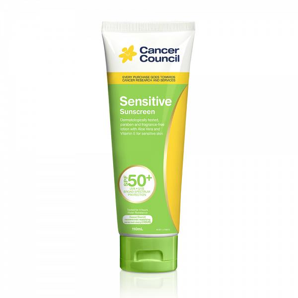 5星Cancer Council AU Sensitive Sunscreen $89/110ml