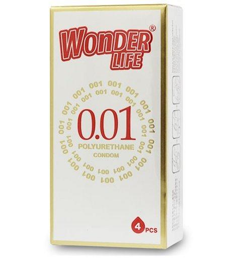 活色生香聚氨脂安全套0.01 Wonder Life 0.01 Polyurethane Condom $16.5/個