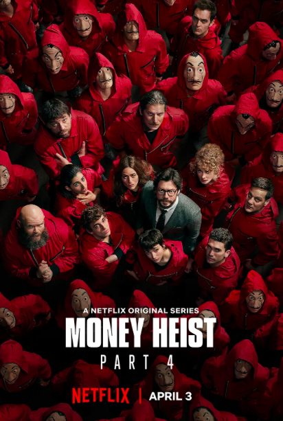 第1位：《紙房子4》（Money Heist）—6500 萬觀看次數