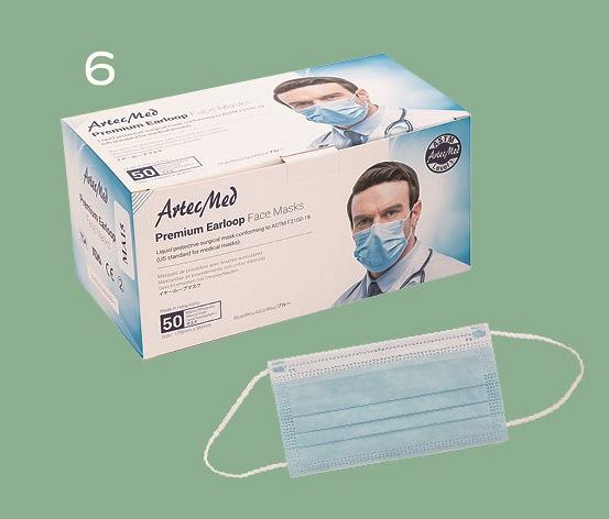 Artec Med Premium Earloop Face Mask $170   $3.4/個 聲稱來源地:香港