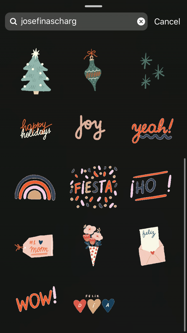【Instagram】IG限時動態14大聖誕GIF圖關鍵字 聖誕老人、得意雪人、祝福字句打造節日Story