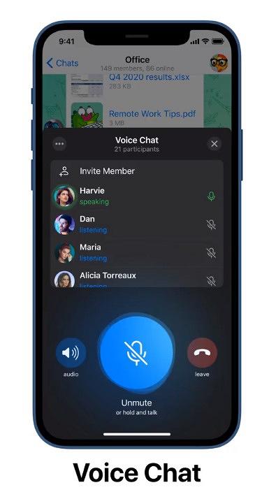 4大Telegram更新重點一覽 支援群組語音通話 Android/iOS用家各有新功能！