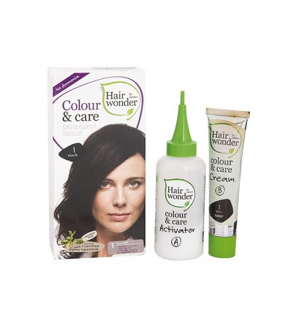 Hairwonder Colour & care - permanent colour 麗盈天然修護染髮霜 黑色$135