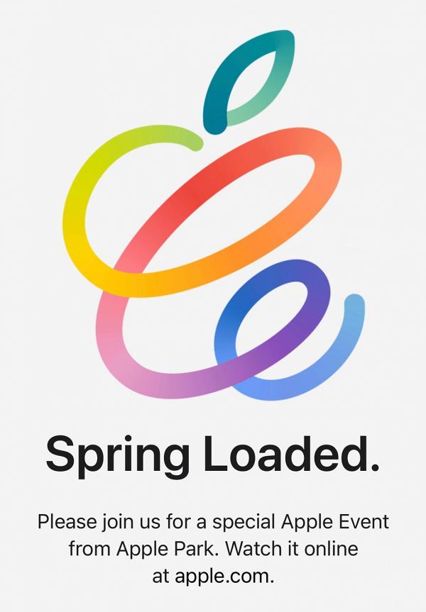 【蘋果春季發佈會2021】Apple確實蘋果發佈會4月21日舉行 Spring Loaded主題料3大新iPad登場