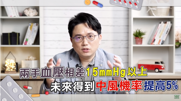 台灣節目醫生教你正確量血壓方法 只量左手不夠準確/2個不適合量度血壓的時間