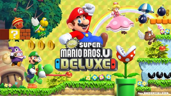 第9位：《New Super Mario Bros. U Deluxe》 384萬