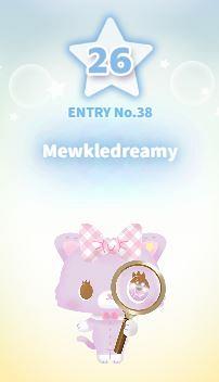 第26位：Mewkledreamy