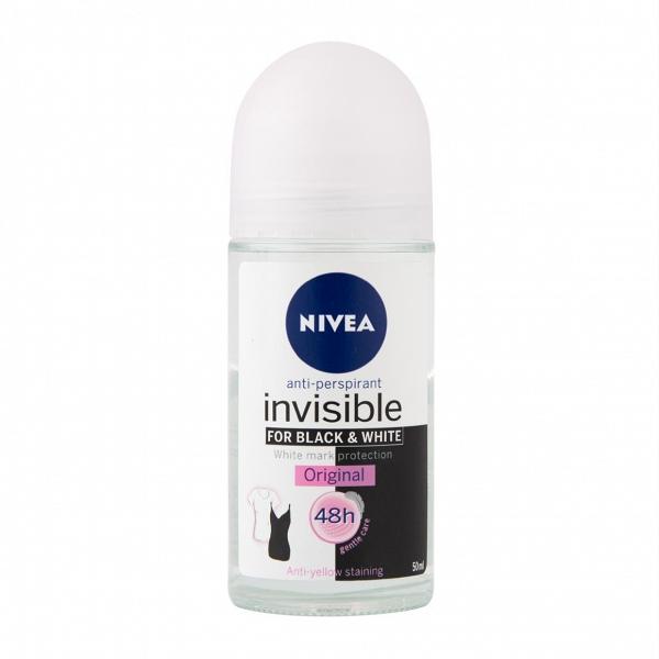 Nivea Black & White Invisible【50ml $31.9 止汗效能4分 整體4分】