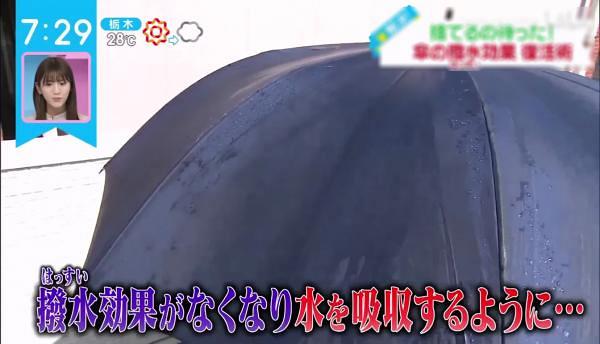 【慳錢攻略】雨傘用得耐面層布料唔跣水！日本節目教1招回復防潑水功能
