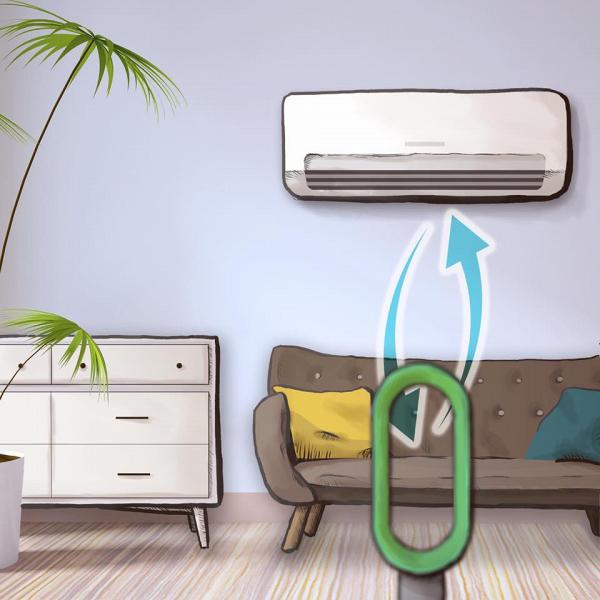 中電分享夏天開冷氣慳電10%大法 只需放風扇在合適位置就能又涼又省電