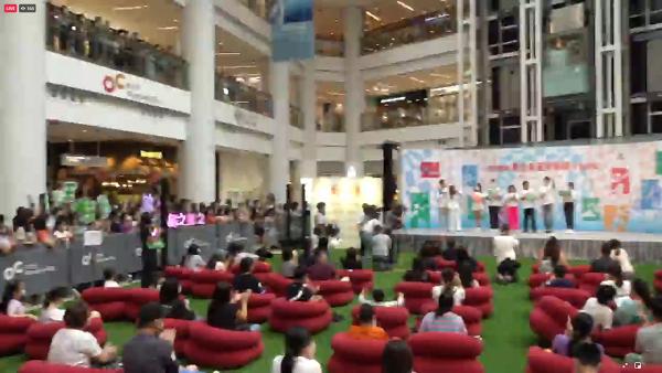 王浩信陳豪代表TVB出席奧海城商場活動 直播僅得百幾人睇 粉絲數目一眼望晒