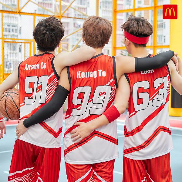 MIRROR三子再拍麥當勞廣告大騷麒麟臂焫著籃球場 姜濤、AnsonLo、Edan爭做男主角零偶像包袱