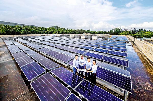 香港迪士尼樂園度假區 推動再生能源 建全港最大型太陽能發電系統