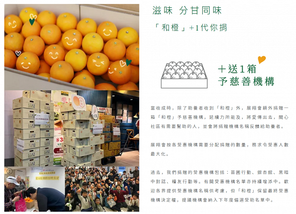橙樹助養計劃｜香港展翔果園推出橙樹助養計劃！助養者可替「和橙」樹命名、保證收成216個橙