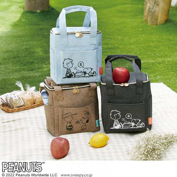 日本雜誌附錄SNOOPY周邊 野餐保冷袋、保溫杯、化妝袋