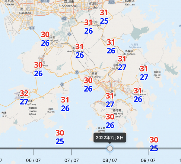 天氣預報｜熱焫焫！預料周日起一連三日天氣酷熱最高氣溫達35度 局部地區有驟雨