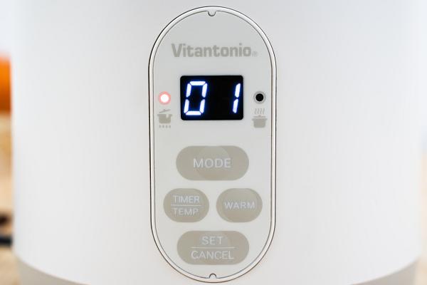 Vitantonio 電子溫控小飯煲  煮飯煲粥、低溫慢煮乳酪、溫泉蛋一機多用！