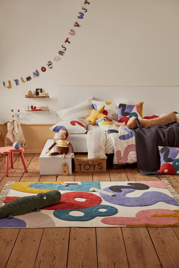 H&M HOME 8件精選家品 小朋友房間改造 結合玩樂+學習主題