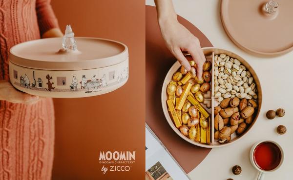 Moomin X 天然餐具品牌 歌妮餐盤、竹纖維餐盒、分隔收納盒