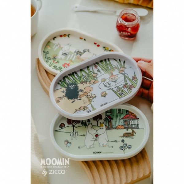 Moomin X 天然餐具品牌 歌妮餐盤、竹纖維餐盒、分隔收納盒