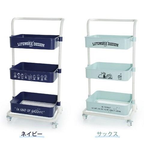 日本SNOOPY X VILLAGE VANGUARD 實用玩味雜貨 三層架、除塵手把