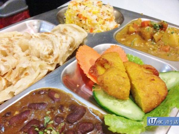 正宗百分百印度全素食品餐廳 印式超級套餐