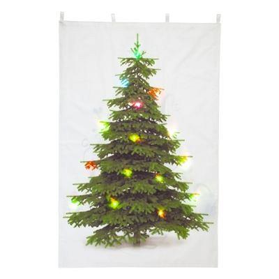 139cm雙面LED燈聖誕樹圖案掛毯 $490(原價$980) 正面