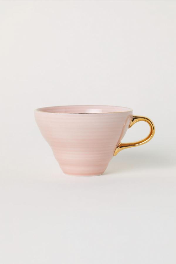 Textured porcelain cup £6.99