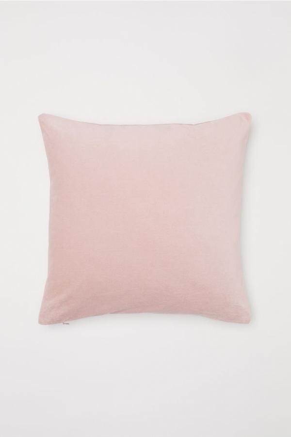 Cotton velvet cushion cover £6.99