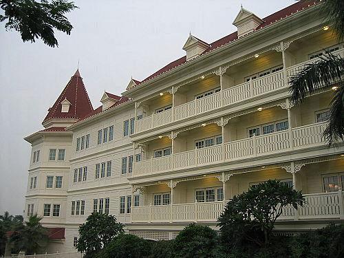 裝修華麗的香港迪士尼樂園酒店。