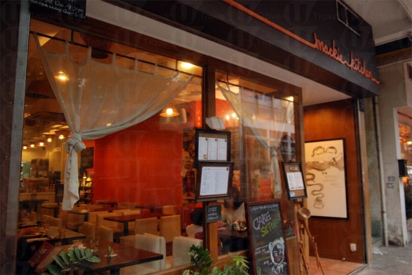 南華會上山路上近年開設了不少特色食肆，阿麥廚房是其中一家有心餐廳。