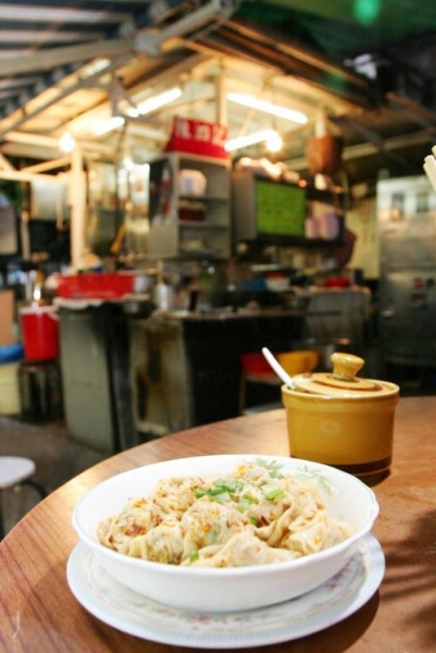 菜肉雲吞是陳泗記的另一招牌菜。