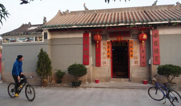沙江天后廟始建於清朝康熙年代，歷史悠久。