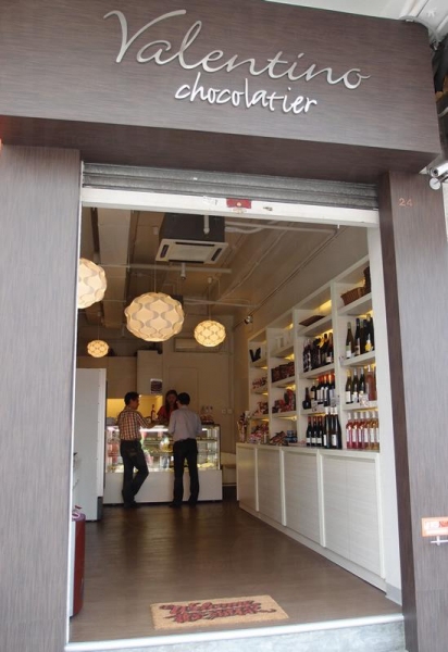 西貢店是 Valentino Chocolatier 進軍香港的首間分店。(Shecky 攝）