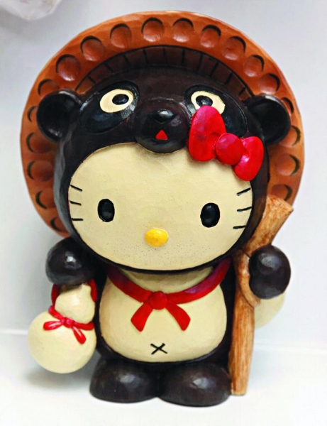 Hello Kitty 造型錢箱$358。
