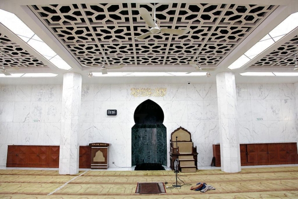 九龍清真寺的禮拜堂