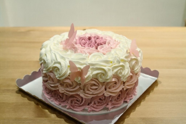 簡單的蛋糕製作可以用製飾點綴