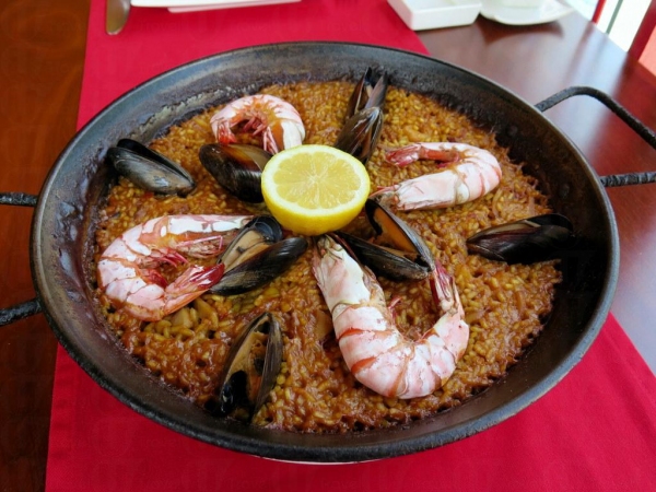 西班牙海鮮飯。