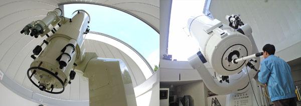 說得是天文館，當然唔少得一座超勁望遠鏡。別館的谷神星大文台有座大口徑反射望遠景，可以近距離望星星及月球。